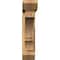 Ekena Millwork Balboa Slat Smooth Bracket w/ Offset Brace, Western Red Cedar, 5 1/2"W x 24"D x 24"H BKT0604X24X24BOA06SWR - alternate 3